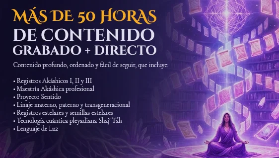 Más de 50 horas de contenido grabado + directo